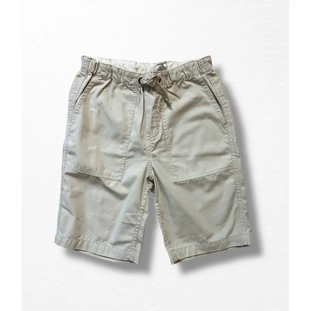 NWT Crewcuts Factory Pull-On Khaki Shorts, Size 12